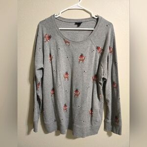 Torrid | Gray Long Sleeve Sweatshirt | Size 2X